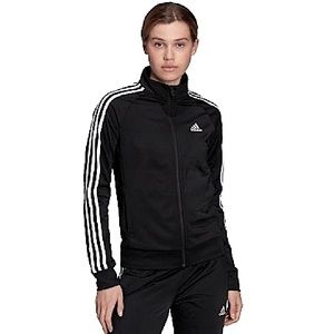 Adidas Black Essential Warm-Up 3-Stripes Track Jacket, Women’s Size X-Small.